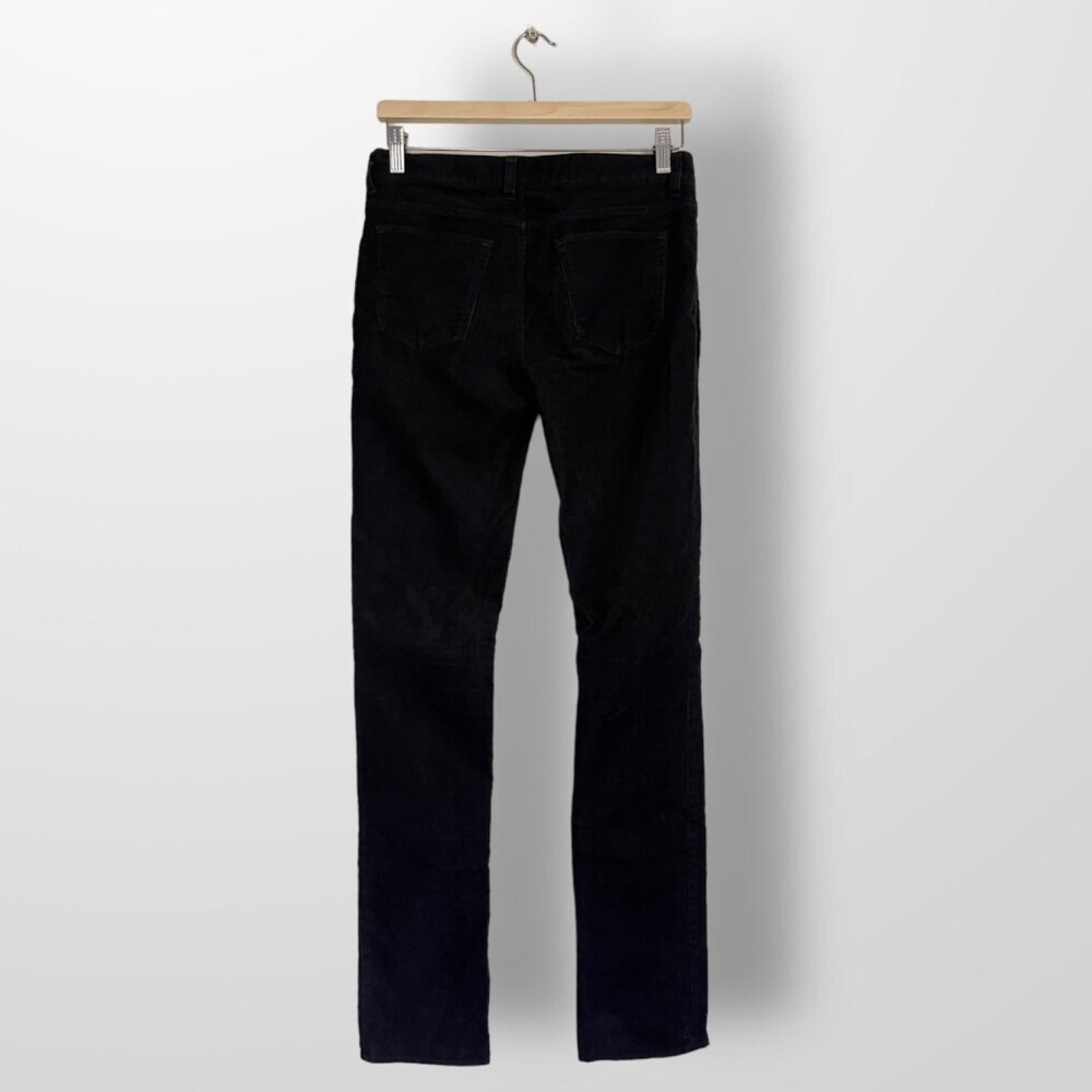 Helmet Lang Mini Corduroy Black Pant - Picture 2 of 9